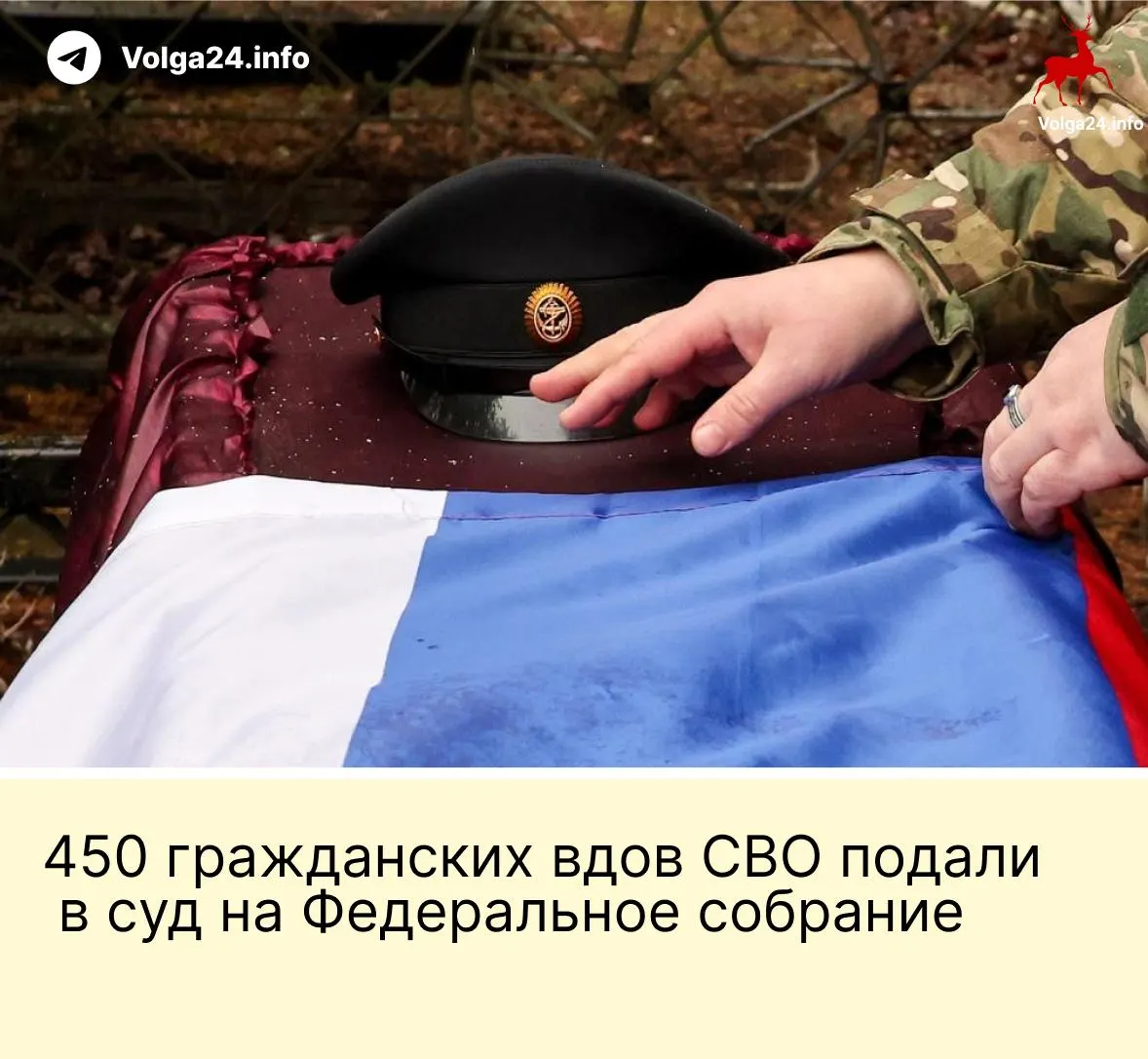 Около 450 гражданских вдов подали иск против поправки, ограничивающей выплаты только 'фактическим' жёнам, прожившим не менее трёх лет и имеющим общего ребёнка; истцы называют норму дискриминационной и нарушающей принцип равенства.