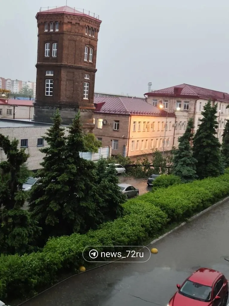 Дорога в сторону локомотивного депо в Тюмени перекрыта из‑за упавшего дерева, сообщают очевидцы. Оперативной информации о пострадавших пока нет.
