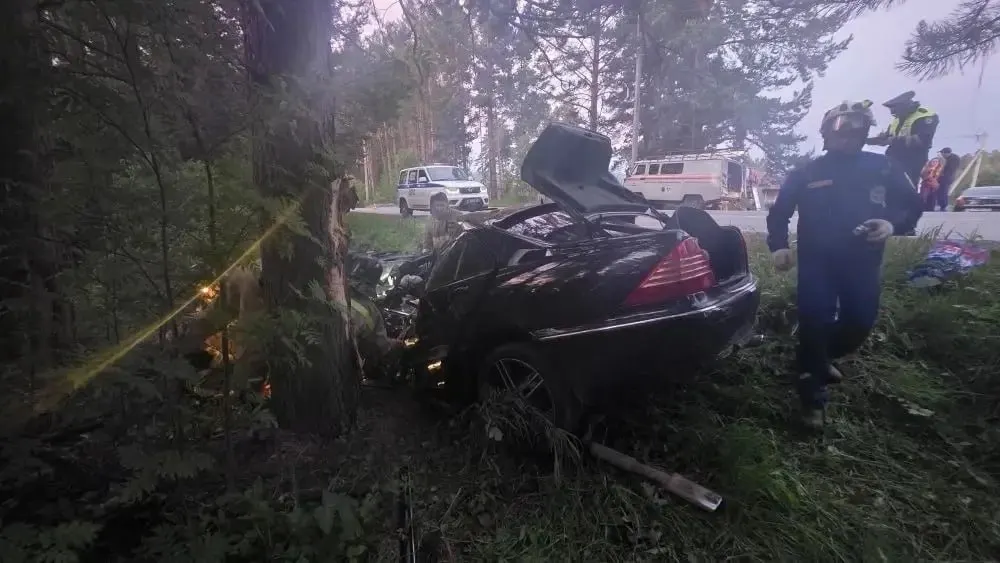 Рано утром Mercedes съехал с дороги и врезался в дерево — 18‑летняя водительница погибла на месте, двое пассажиров (по 20 лет) получили ранения. В ГАИ отметили отсутствие у погибшей водительских прав и опыта.