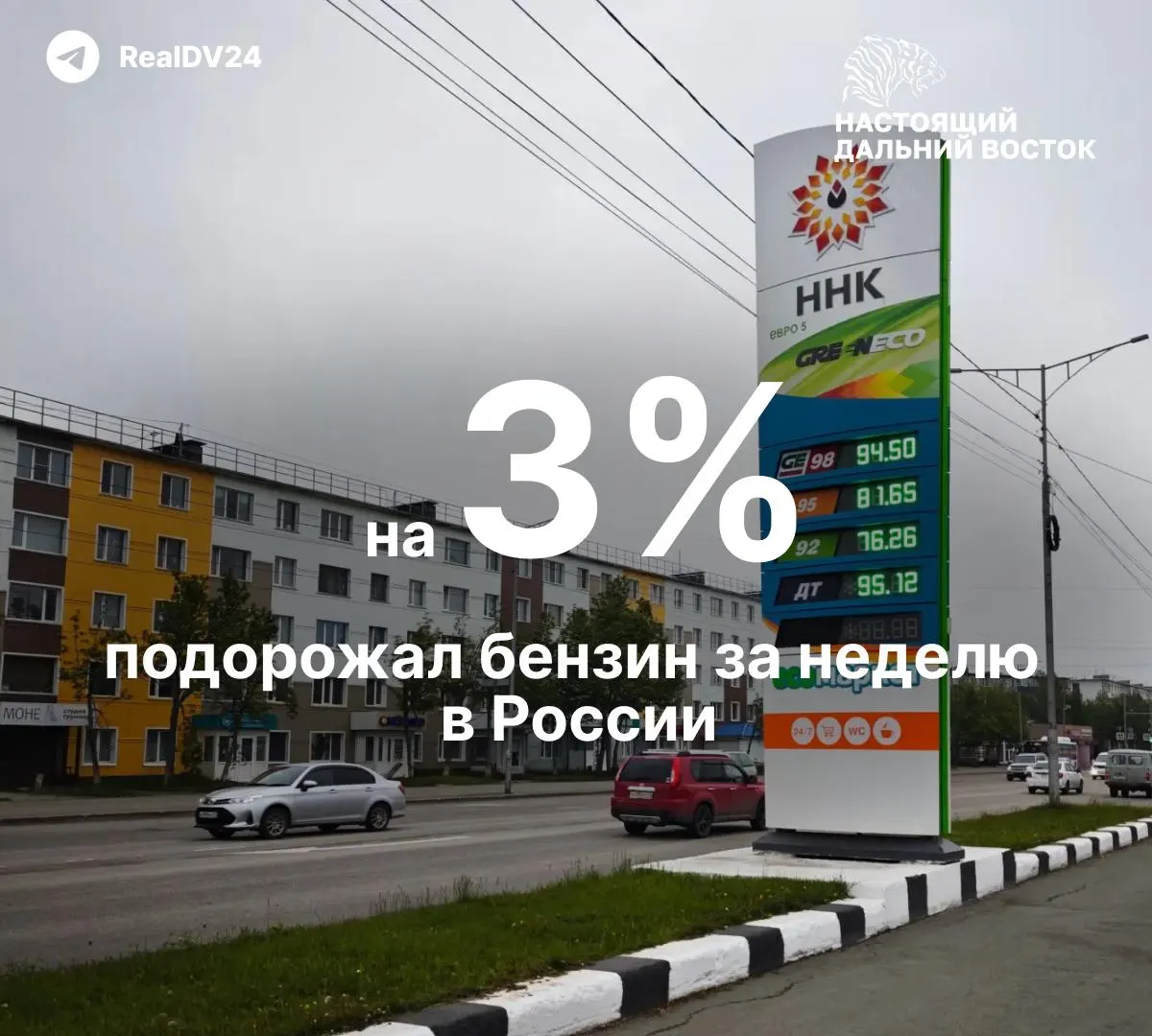 Росстат зафиксировал самый сильный недельный рост цен на бензин за последние 20 лет: за неделю топливо подорожало на 3%. За три недели июня — примерно +5%, с начала года АИ‑92 прибавил около 10%.