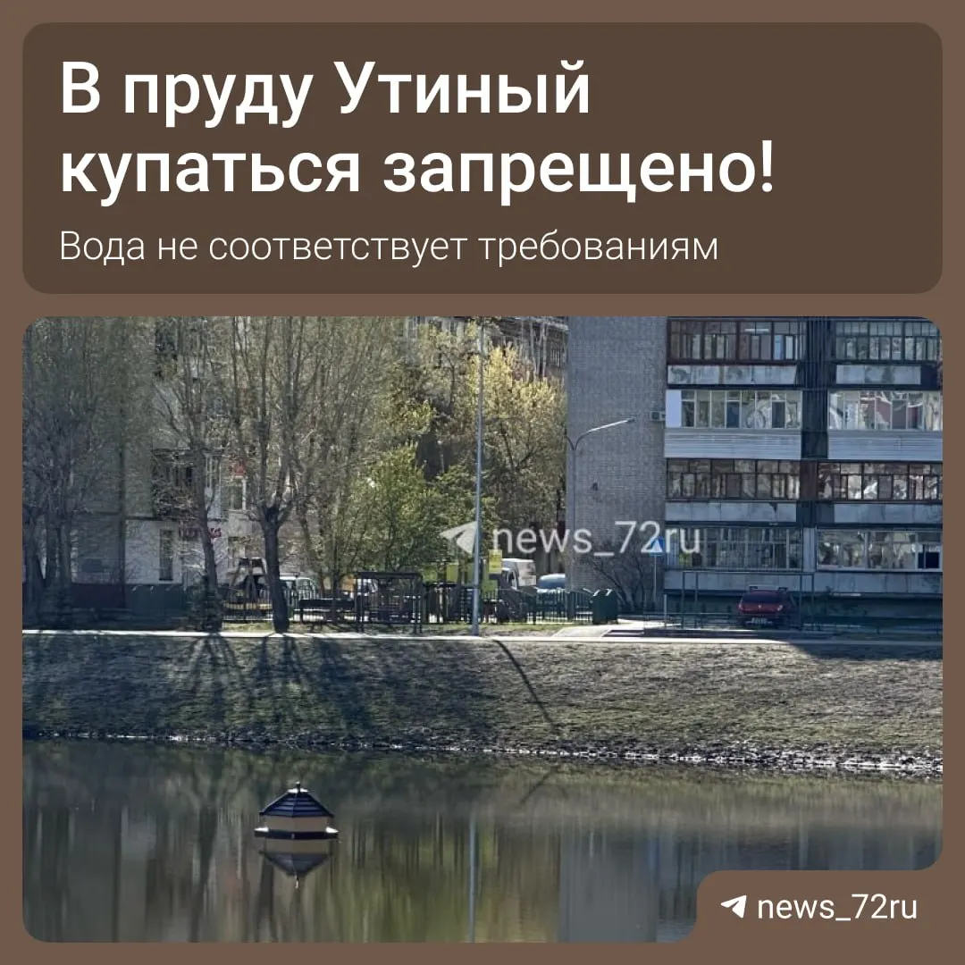Роспотребнадзор отобрал пробы воды в карьере «Утиный». Лабораторные исследования показали, что вода не соответствует санитарным требованиям — купание временно запрещено.