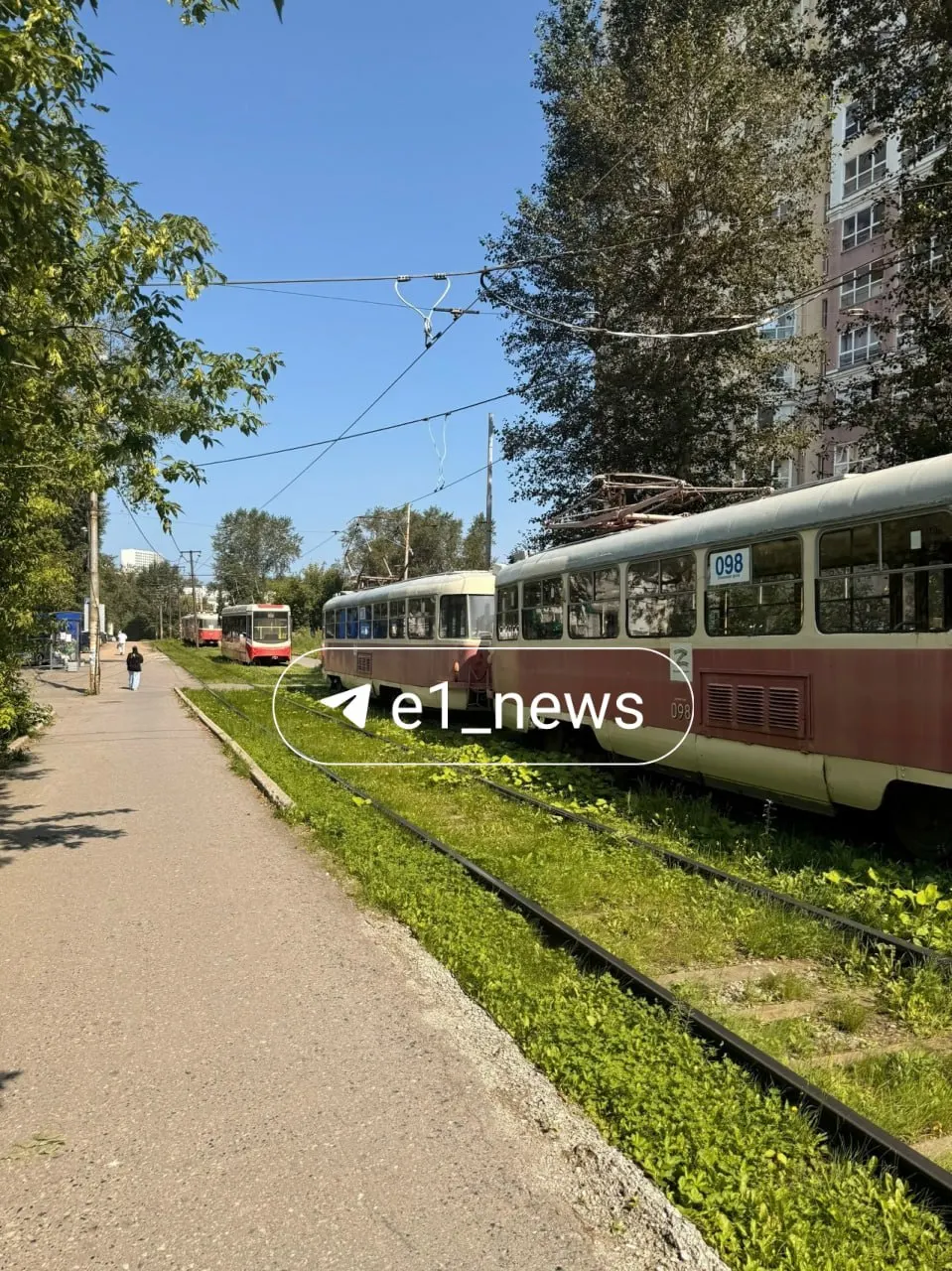 На&nbsp;«Пионерской» временно встали трамваи в&nbsp;сторону проспекта Космонавтов