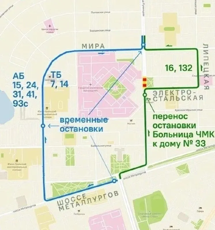 Из-за ремонта теплотрассы на Румянцева транспорт будет двигаться по временным схемам с 23:00 17 августа до утра 25 августа.