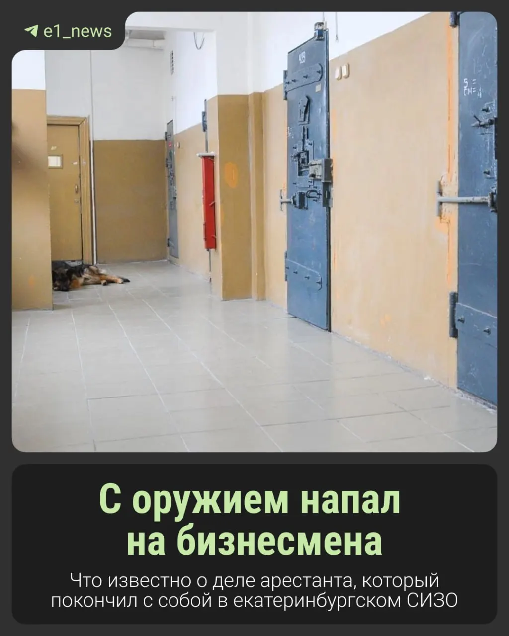 62-летний задержанный по делу об убийстве предпринимателя в 1996 году найден мёртвым в СИЗО; начата служебная проверка.
