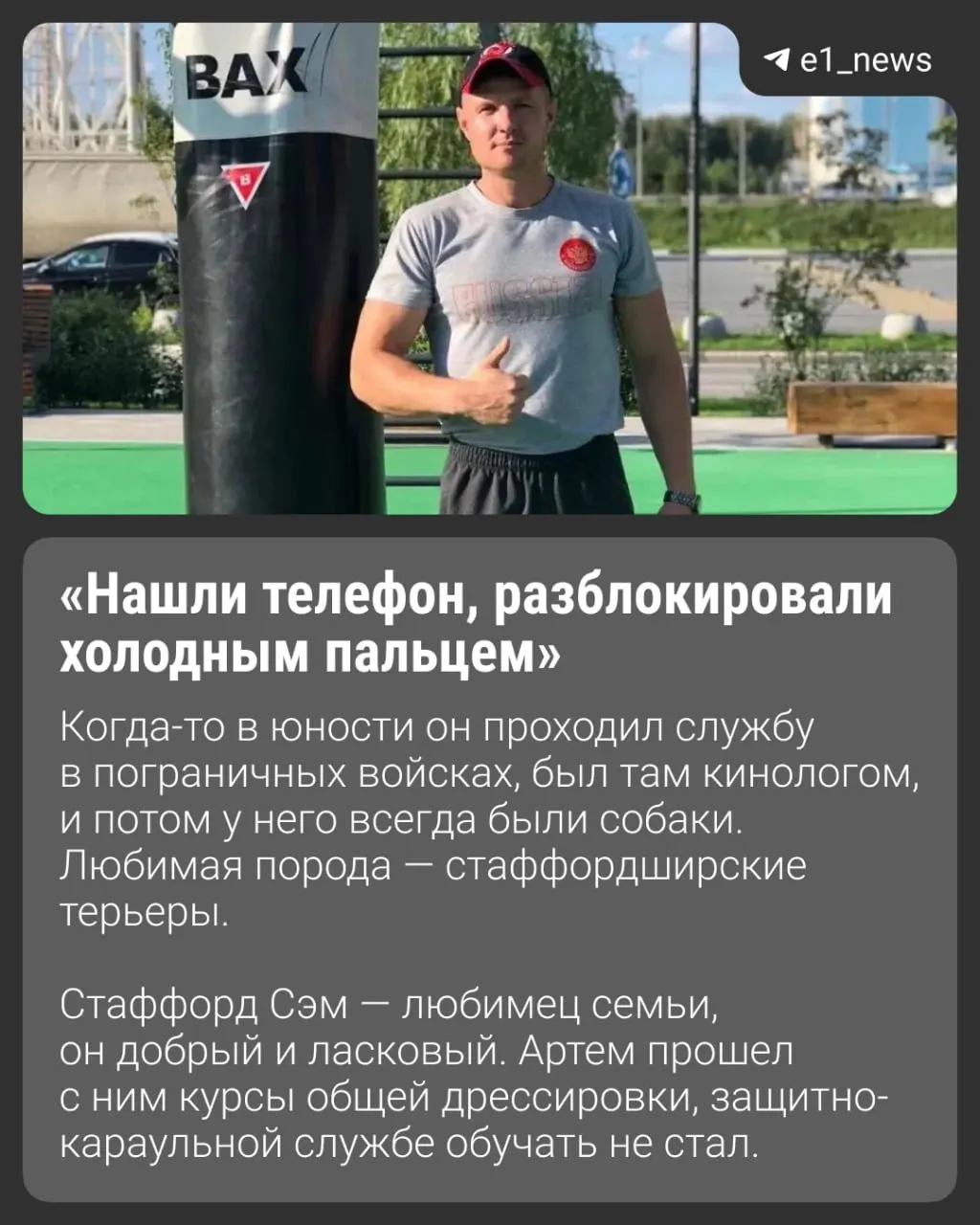 Ночью в Екатеринбурге ветеран ОМОН погиб во время прогулки с собакой. Задержан подозреваемый-рецидивист; подробности расследования — далее.