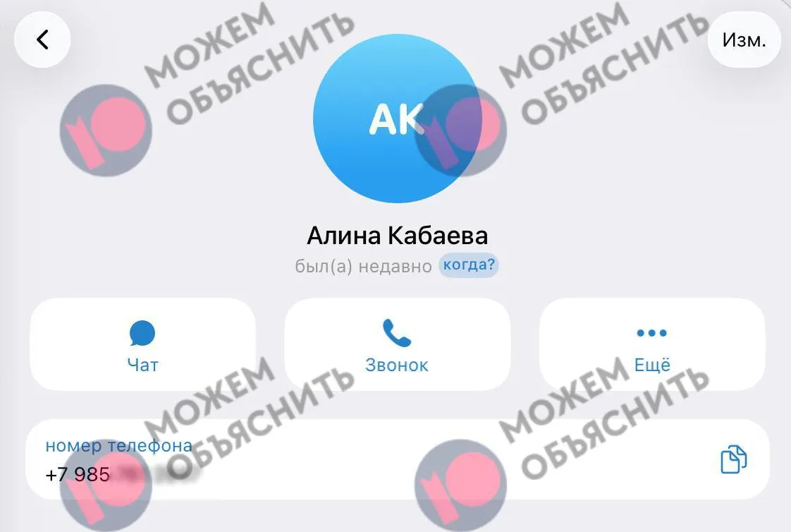 Расследование указывает на связь между номером, зарегистрированным на госуслугах, и окружением Алины Кабаевой, а власти усиливают контроль над Telegram в России.